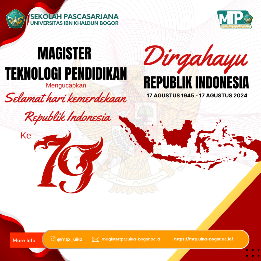 Selamat Hari Kemerdekaan Republik Indonesia ke-79