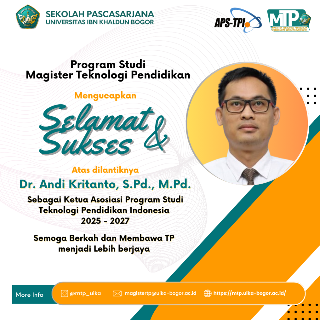 Pengangkatan Dr. Andi Kritanto dan Prof. Dr. Mustaji Sebagai Pemimpin APS-TPI dan Ikatan Profesi Teknologi Pendidikan Indonesia