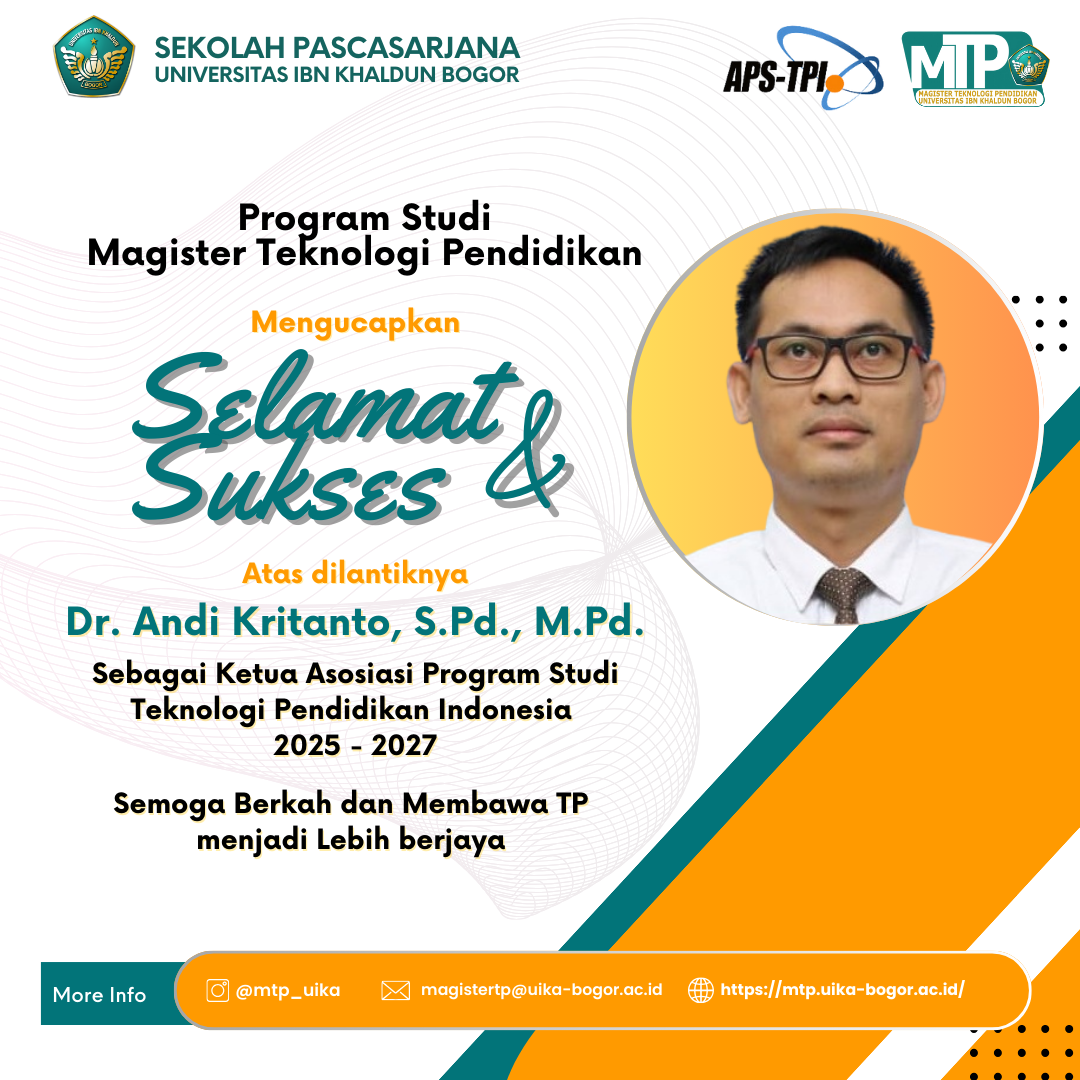 Pengangkatan Dr. Andi Kritanto dan Prof. Dr. Mustaji Sebagai Pemimpin APS-TPI dan Ikatan Profesi Teknologi Pendidikan Indonesia