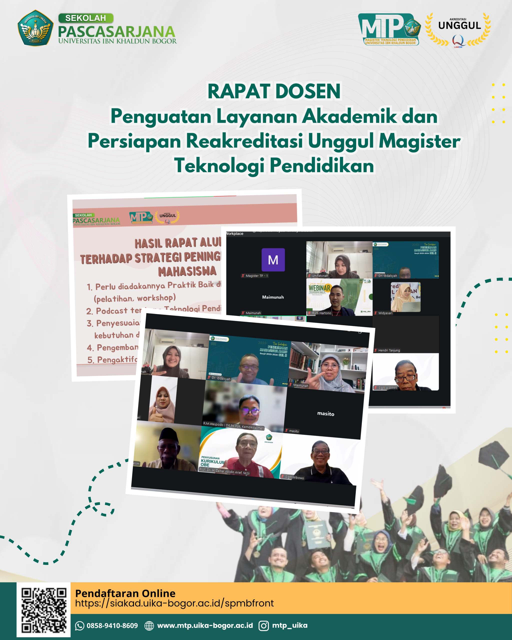 Penguatan Layanan Akademik dan Persiapan Reakreditasi Unggul Magister Teknologi Pendidikan
