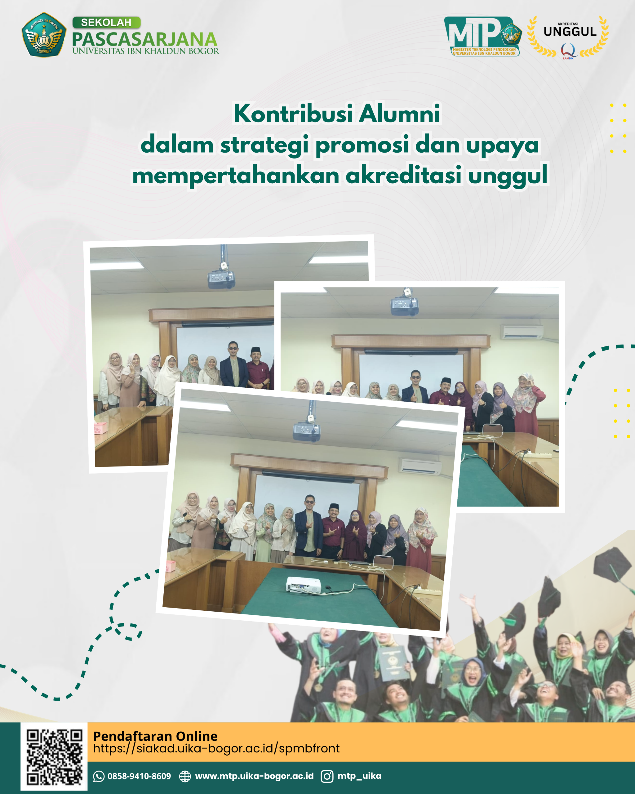 Kontribusi Alumni Perkuat Strategi Promosi dan Akreditasi Unggul Magister Teknologi Pendidikan